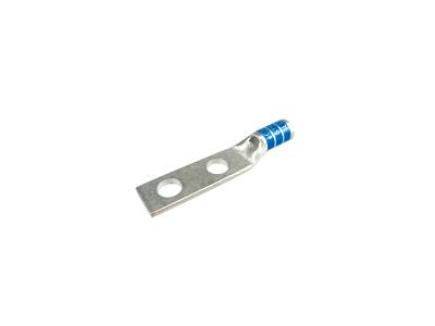 Import Two hole code conductor standard barrel copper cable lug terminal with inspection window from chinese wholesale supplier and manufacturer