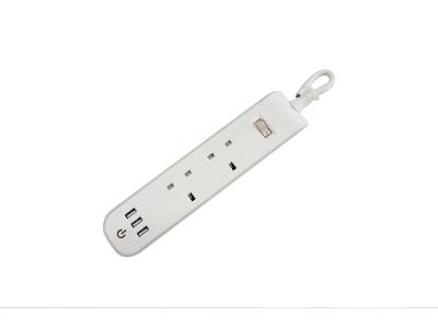 Import UK-style extension socket with 3USB(2.1A) from chinese wholesale supplier and manufacturer