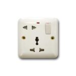 Import Universal five hole wall socket from chinese wholesale supplier and manufacturer