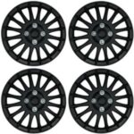 Import Universal PP ABS full Black Auto Wheel Center Covers 13″14″15″ Vehicle Center Wheel rims from chinese wholesale supplier and manufacturer