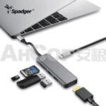 Import USB C Docking Station,6 in 1 Type-c Hub with PD,3 USB 3.0 Ports,SD/TF Card Readers from chinese wholesale supplier and manufacturer