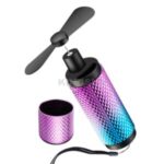 Import USB charged rechargeable handheld mini fan with power bank 2200mAh from chinese wholesale supplier and manufacturer