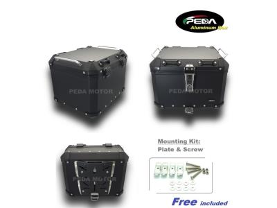 Import V3-2 Motorcycle Aluminum Box 40L Top Case Side Pannier Scooter Rear Trunk PEDA Motor from chinese wholesale supplier and manufacturer