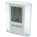 Import VGW-269 transparent pen holder clock from chinese wholesale supplier and manufacturer