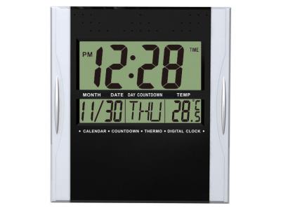 Import VGW-608A Large LCD digital wall clock with temparature display from chinese wholesale supplier and manufacturer