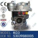 Import VW TURBOCHARGER-K03 from chinese wholesale supplier and manufacturer