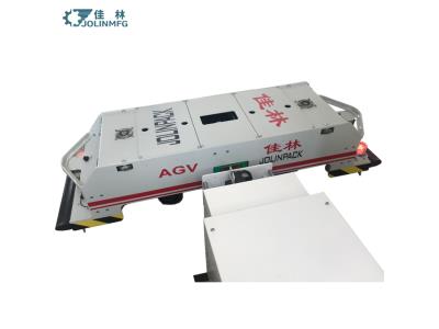 Import Warehouse robot Automatic Guided Vehicle magnetic robot AGV robot material handling Trolle from chinese wholesale supplier and manufacturer