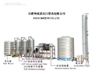 Import Water treatment equipment from chinese wholesale supplier and manufacturer