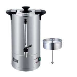 Import Wholesale lectrothermique baril 25L urn of double wall stainless steel coffee percolator for restaurant and factory from chinese wholesale supplier and manufacturer