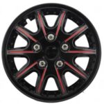 Import Wholesale Plastic13″14″ Decorative car wheel hubcaps Rims,Bi-color Auto Wheel Center Cover from chinese wholesale supplier and manufacturer