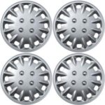 Import Wholesale PP ABS Plastic 15 inch Decoration Car Wheel Covers Silver Painting Vehicle Hub from chinese wholesale supplier and manufacturer