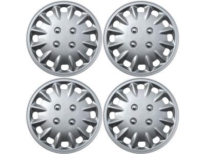 Import Wholesale PP ABS Plastic 15 inch Decoration Car Wheel Covers Silver Painting Vehicle Hub from chinese wholesale supplier and manufacturer