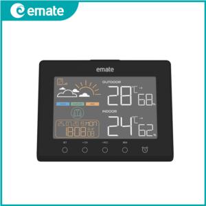 Import Wireless Atomic Color Weather Station with 2 USB Charging Ports from chinese wholesale supplier and manufacturer