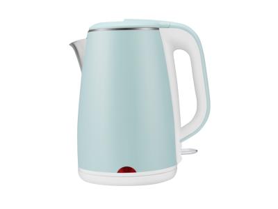 Import with button switch double layer Stainless Steel Eletric Kettle from chinese wholesale supplier and manufacturer