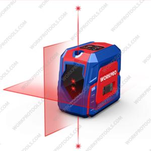 Import WORKPRO CROSS LINE LASER LEVEL WITH PLUMB POINTS from chinese wholesale supplier and manufacturer