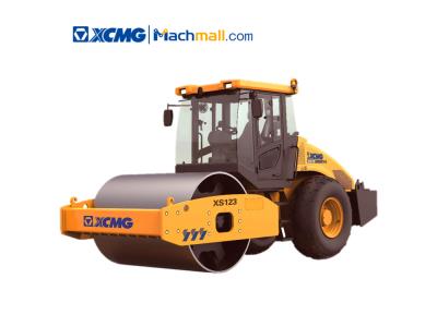 Import XCMG factory 12 ton single drum vibratory road roller XS123 price from chinese wholesale supplier and manufacturer