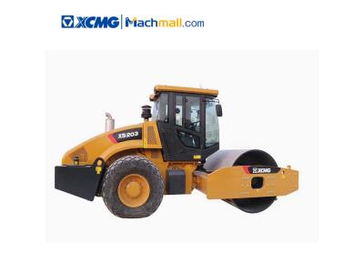Import XCMG official 20 ton road roller compactor XS203 China vibratory single drum road rollers from chinese wholesale supplier and manufacturer