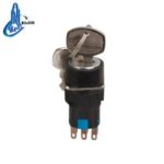 Import XDL16-11YA 2 Position Key Selector Switch 12mm Elevator Key Switch from chinese wholesale supplier and manufacturer