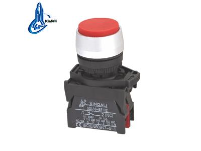 Import XDL21-BL42 metal push button switch waterproof cover convex metal button from chinese wholesale supplier and manufacturer
