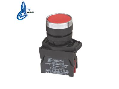 Import XDL21-CA42 red flush head pushbutton high quality waterproof push button from chinese wholesale supplier and manufacturer