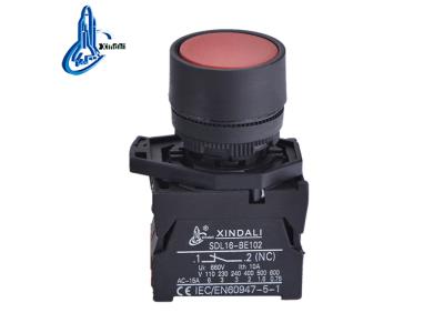 Import XDL21-EA42 22mm industrial waterproof plastic flush push button switch from chinese wholesale supplier and manufacturer