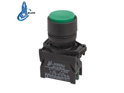Import XDL21-EL31 220v ip65 green plastic convex push button waterproof switch from chinese wholesale supplier and manufacturer