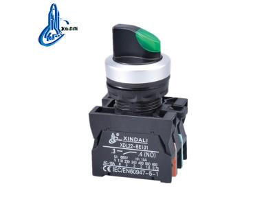 Import XDL22-CK2365 3 position push button switch with position led indicator from chinese wholesale supplier and manufacturer