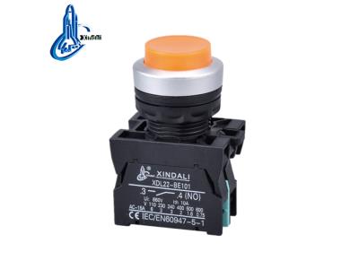 Import XDL22-CWLZ3561 convex light led push button switch waterproof ip67 push button switch from chinese wholesale supplier and manufacturer