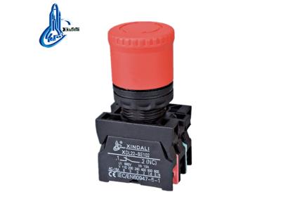 Import XDL22-ES445 mushroom head switch plastic red pushbutton emergency stop button from chinese wholesale supplier and manufacturer