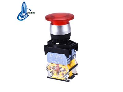 Import XDL31-BWC45 Mushroom Push Button Head Metal Spring Return Switch with Light from chinese wholesale supplier and manufacturer
