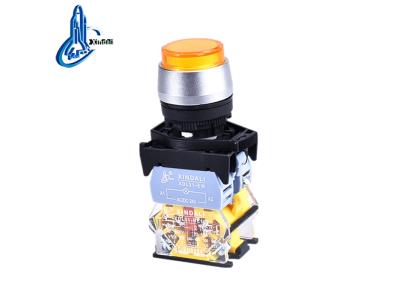 Import XDL31-BWL3565 22mm Yellow Convex Head LED Indicator Push Button Switch from chinese wholesale supplier and manufacturer