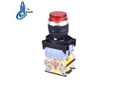 Import XDL31-CWL3465 Red LED Light Indicator Convex Head Push Button Switch from chinese wholesale supplier and manufacturer