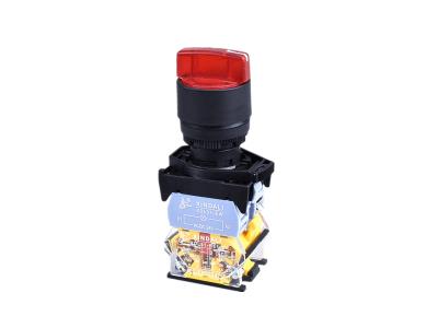 Import XDL31-EK3465 Plastic Position Indicator 3 Position Push Button Switch with LED Lights from chinese wholesale supplier and manufacturer