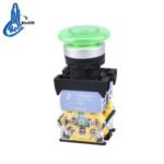 Import XDL32-CWC35 Green LED Indicator Light Mushroom Push Button Switch with Lamp from chinese wholesale supplier and manufacturer