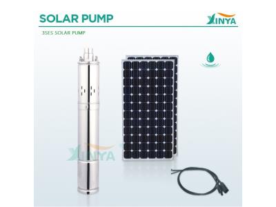 Import XINYA 24V DC 300W screw built-in controller pumps submersible solar pump for clean water from chinese wholesale supplier and manufacturer