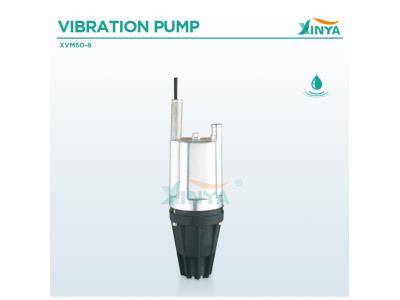 Import XINYA 300w 72m aluminum body russian submersible vibration electric water pump （XVM60-8） from chinese wholesale supplier and manufacturer