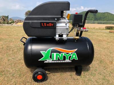 Import XINYA FL oil lbricated 24 liters portable direct driven piston air compressors (CEFL24) from chinese wholesale supplier and manufacturer