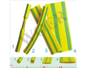 Import Yellow-green heat-shrinkable tube from chinese wholesale supplier and manufacturer