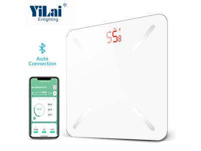 Import Yilai CE/RoHS approvel electronic bluetooth scale RED LED display 180kg Tuya smart scale from chinese wholesale supplier and manufacturer