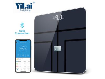 Import Yilai CE/RoHS approvel electronic ITO tempered glass 180kg Smart Bluetooth scale from chinese wholesale supplier and manufacturer