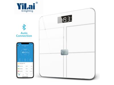 Import Yilai CE/RoHS approvel electronic Smart scale ITO tempered glass 180kg Bluetooth scale from chinese wholesale supplier and manufacturer
