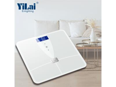 Import Yilai CE/RoHS approvel electronic Smart scale ITO tempered glass 180kg Tuya WIFI scale from chinese wholesale supplier and manufacturer