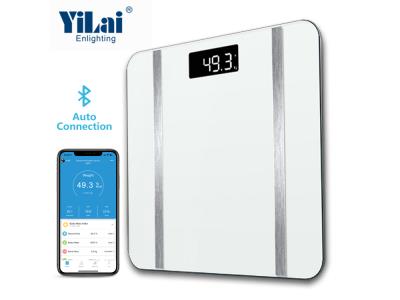 Import Yilai digital bluetooth bmi composition body fat samrt bluetooth scale with app from chinese wholesale supplier and manufacturer