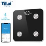 Import Yilai OEM/ODM popular design 18 datas analysis APP connection bluetooth body fat scale from chinese wholesale supplier and manufacturer