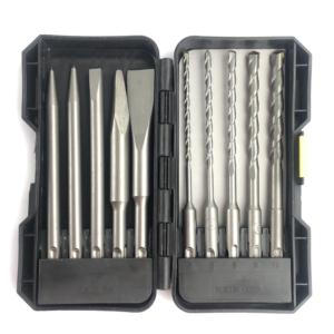 Import 10pcs SDS-plus drill & chisel set from chinese wholesale supplier and manufacturer