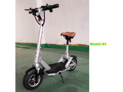 Import 2020 two wheel electric scooter for adults with seat S1 from chinese wholesale supplier and manufacturer