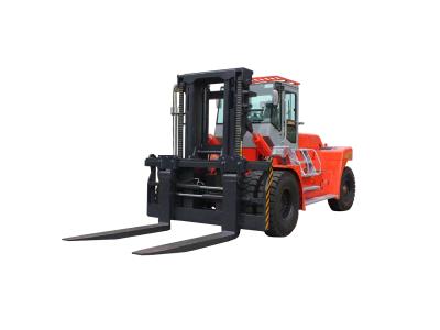 Import 25 Ton Diesel Heavy Forklift Truck Color Red New Style from chinese wholesale supplier and manufacturer