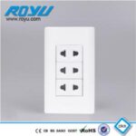 Import 3 gang socket from chinese wholesale supplier and manufacturer