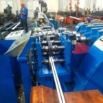 Import Automatic ceiling t-grids shaped steel bar frame metal stud and track t grid machine from chinese wholesale supplier and manufacturer