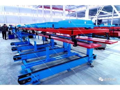 Import Automatic roof panel stacker for roll forming machine roofing sheet making machine from chinese wholesale supplier and manufacturer